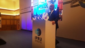 Ilıcalı IPRU Genel Kurulunda konuştu