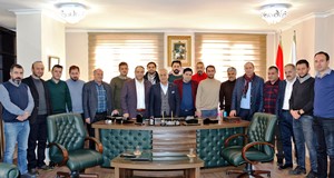 Rektör Çomaklı, BİRKONFED Erzurum Temsilciliğini ziyaret etti
