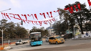 Büyükşehir’den Afrin Harekâtı’na bayraklı destek