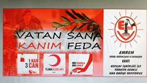 “Vatan sana kanım feda” kan bağış kampanyası