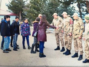 Kent Konseyi Çocuk Meclisi’nden  Jandarma Bölge Komutanlığına ziyaret