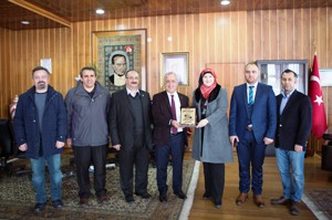 Tabarak Uluslararası Akademi İş Birliği İçin Atatürk Üniversitesinde