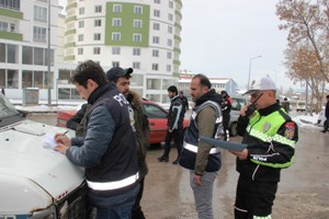 Erzurum polisinden güven ve huzur uygulaması