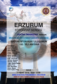 ERFOD dan 12 Mart ‘Erzurum’ temalı fotoğraf sergisi