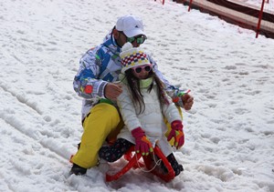 Palandöken’de kayak keyfi Mart ayında da devam ediyor