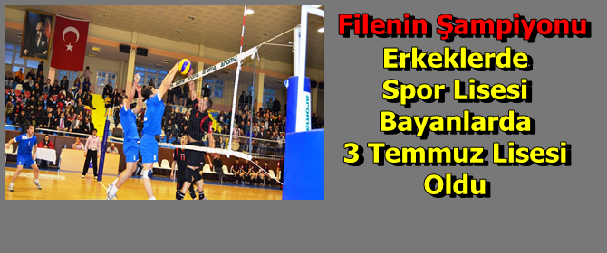 Voleybol Erzurum İl Birinciliği Maçları Sona Erdi...