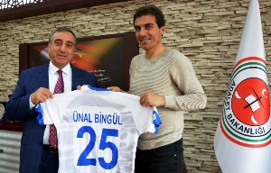 Başsavcı Bingül’e Erzurumspor forması