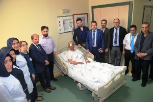 Erzurum BEAH'ta kornea nakli yapıldı