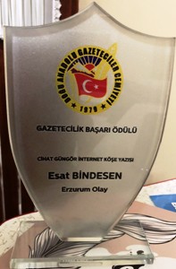 Erzurum Olay’a ödül…