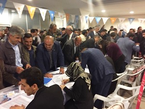 AK Parti Erzurum milletvekili aday adayları için temayül yoklaması yaptı