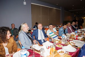 Rektör Çomaklı, basın mensuplarıyla iftarda bir araya geldi