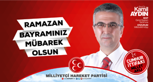 MHP Genel Başkan Yardımcısı Erzurum Milletvekili Prof. Dr. Kamil'dan bayram mesajı