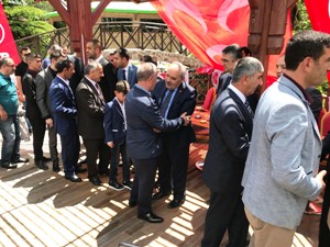 MHP aday, başkan ve teşkilatları bayramlaştı