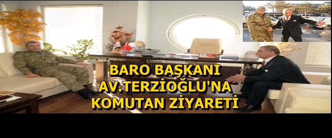 Tümgeneral Batı Baro'da!