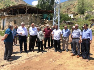 AK Parti Erzurum İl Başkanı Öz’den köylere teşekkür ziyareti