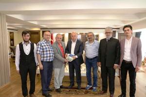 TYB Erzurum Şubesi’nden Başkan Sekmen’e Teşekkür Ziyareti