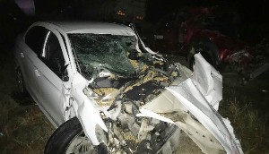 Horasan’da trafik kazası: 8 yaralı