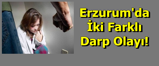 Erzurum'da Kadına Şiddet Tüm Hızıyla Sürüyor