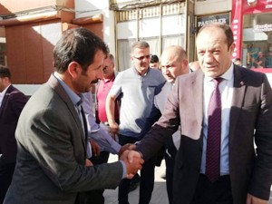 MHP Erzurum İl Teşkilatı Pasinler İlçesini ziyaret etti