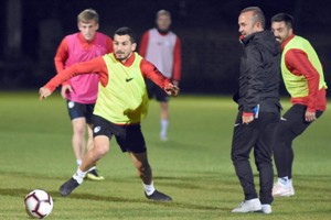 BB Erzurumspor Trabzonspor maçı hazırlıklarını sürdürüyor