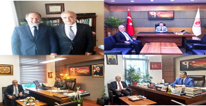 Rektör Çomaklı, Erzurum Milletvekillerini ziyaret etti
