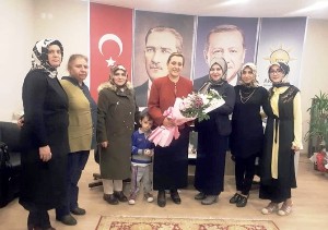 TYB Erzurum Şubesi Kadın Kolları’ndan Ak Parti’ye Ziyaret