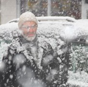 Erzurum 10 Dakikada Beyaza Büründü