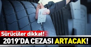 Kış lastiği cezası ne kadar? 2019 Kış lastiği takmayan ne kadar ceza ödeyecek.