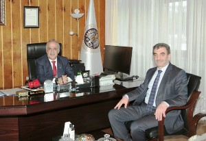 SGK Erzurum İl Müdürü Durmuş’tan Rektör Çomaklı’ya ziyaret