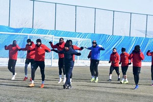 BB Erzurumspor, Medipol Başakşehir maçı hazırlıklarını sürdürdü