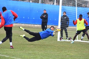 BB Erzurumspor Trabzonspor maçı hazırlıklarını sürdürdü