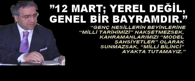 ENER 12 Mart'ı kutladı...