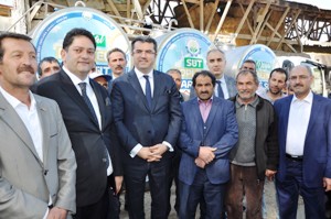 Erzurum Ticaret Borsası tarafından yürütülen “Soğuk Zincir Süt Kurulumu “ Projesi start aldı