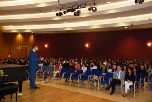 Prof. Dr. Hasan Türkez, Bilkent Okulları’nda konferans verdi