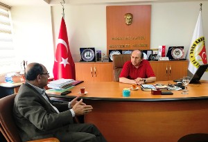 DAP Başkanı Demir’den DAGC’ye ziyaret