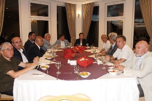 Erzurum Protokolü Milli Atletlerle yemekte bir araya geldi