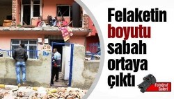 İşte Erzurum'da ki felaketin boyutları...