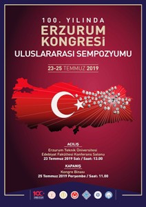 Erzurum Kongresi 100’üncü yılında uluslararası sempozyumu düzenlenecek