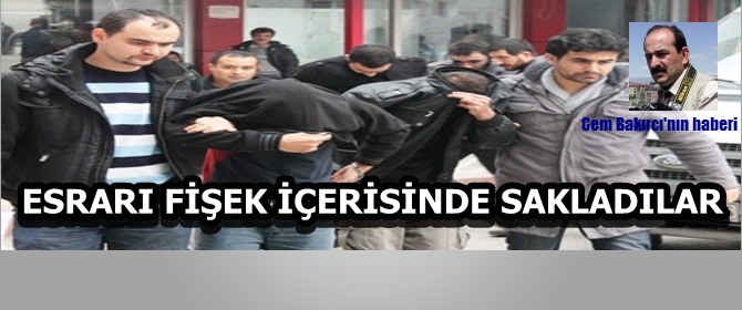 Erzurum'da boş fişekte saklanan esrara 9 yıl hapis...