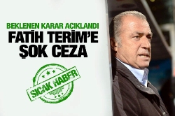 Fatih Terim'in cezası açıklandı