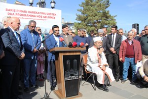 Erzurum’dan Barış Pınarı Harekatına destek duası