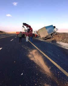 Erzurum’da otomobil ile kamyon çarpıştı: 2 ölü