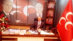 MHP Erzurum İl Başkanı Karataş: “Türkiye Cumhuriyeti, zulme meydan okuyan, zalime rest çeken, batıl inanç ve hain hesaplara karşı koyan kahraman bir neslin emanetidir”