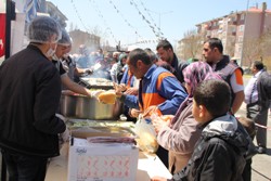 Erzurum'da Balık - Ekmek Ziyafeti...