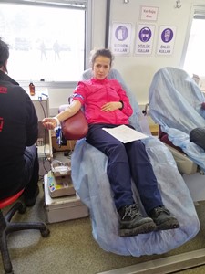 Yakutiye Anadolu Lisesi'nde kan bağışı kampanyası