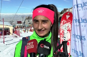 Türkiye’nin ilk Dağ Kayağı Şampiyonası Erzurum’da yapıldı