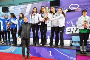Curlingte UNİLİG’in şampiyonu Atatürk Üniversitesi