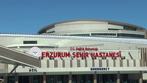 Erzurum’da yapımı tamamlanan şehir hastanesi, 500 kişilik karantina hastanesine dönüştürüldü