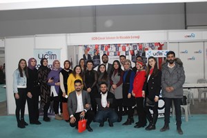 Doğu Anadolu Kariyer Fuarı’nda UCİM standına büyük ilgi