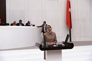 AK Parti MKYK Üyesi ve Erzurum Milletvekili Zehra Taşkesenlioğlu Ban, TBMM genel kurulunda konuştu
